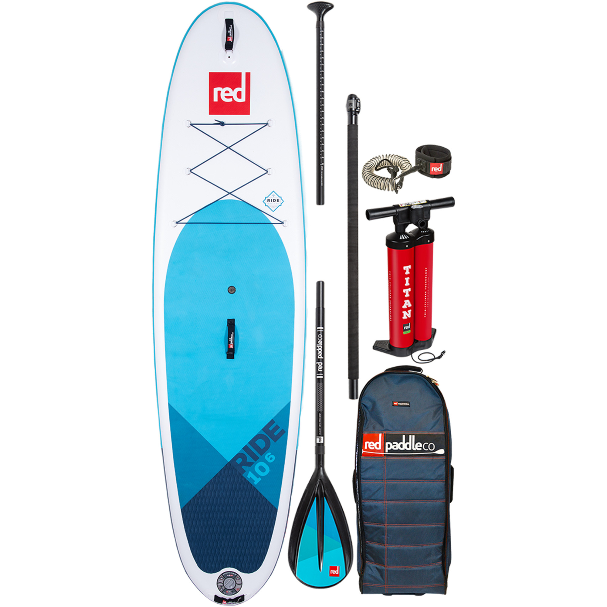 2020 Red Paddle Co Ride MSL 10'6 Inflatable Stand Up Paddle Board
